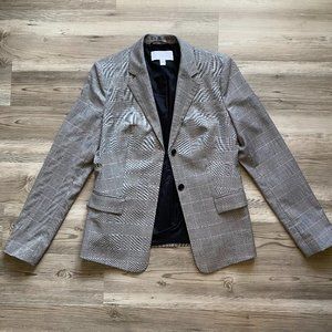 BOSS HUGO BOSS share Jatinda3 Natural Wool Stretch Check Jacket